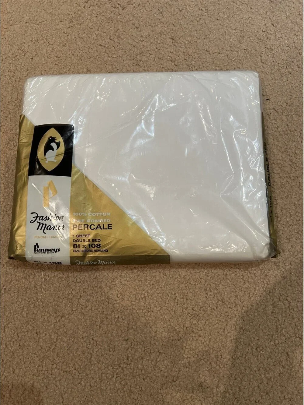 Vintage fashion Manor bedsheet